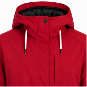 Chaqueta de Esquí Impermeable para Mujer, con Capucha, Aislante, con Costuras Selladas y Puños Ajustables para Actividades al Aire Libre en Invierno - Product Image 4