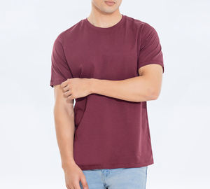 Fashion Cropped T-<b>shirt</b> 100% Cotton Oversized <b>Men</b> T <b>Shirt</b> Custom Logo Boxy Fit T <b>Shirt</b> - Product Image 2