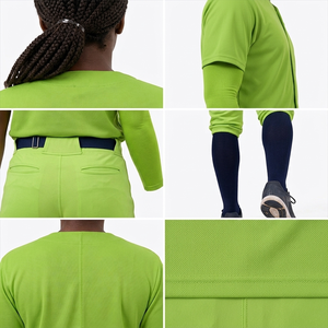 Advanced Performance Baseball Uniform Premium Quality Fabric Soft Feel Streetwear Baseball Uniform For Women's - Product Image 3