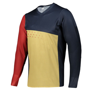 Enduro เสื้อแข่งจักรยานเสือภูเขา BMX DH เสื้อเจอร์ซีย์แขนยาวพิมพ์ลายตามสั่ง - Product Image 4