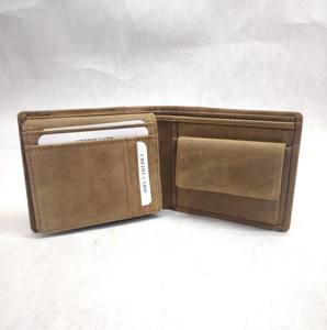 Carteras de Cuero Genuino con Bordado Zarri Hecho a Mano, Tarjetero RFID, Monedero de Lujo, Regalo Exclusivo, Emblema y Diseño Artístico Personalizado - Product Image 2