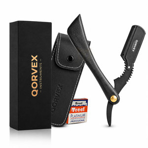 Professional Straight Razor with 100 Premium Treat Single <b>Blade</b> Razor - <b>Barber</b> Razor for Inspired Men Close Shaving 100 Percent - Product Image 1