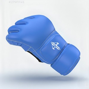 Guantes de Boxeo para Hombre de Primera Calidad, Cierre Personalizado, Muñeca de Cuero PU, Medios Dedos, Ligeros, con Cordones, Marca Rivian - Product Image 3