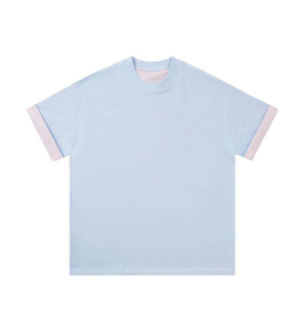 Camiseta de Hombre, Corte Regular, 100% Algodón Jersey, Manga Corta, Cuello Redondo, Antiarrugas, Estampado Digital, Diseño Sólido, Estilo Casual, Moderno y Urbano - Product Image 2