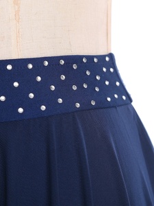 กระโปรงเต้นรำสำหรับผู้หญิง กระโปรงแบบชิ้นเดียว ชุดเต้นรำสำหรับวอลซ์ ลาติน สำหรับการแข่งขัน การแสดง และการฝึกซ้อม - Product Image 3