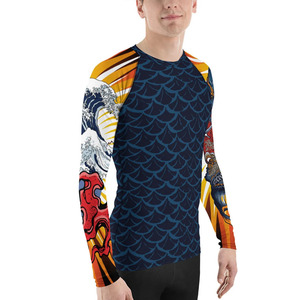 <b>Men</b> Long Sleeve Athletic Training <b>Shirt</b> <b>Men</b> Activewear <b>Compression</b> Top Quick Dry Gym Workout Rash Guard <b>For</b> Training - Product Image 1