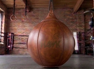 KLTW INT'L PU Double End Speed Ball Heavy Punching Bag Easy Install Durable Universal Training Equipment with Elastic Hanging - Product Image 6