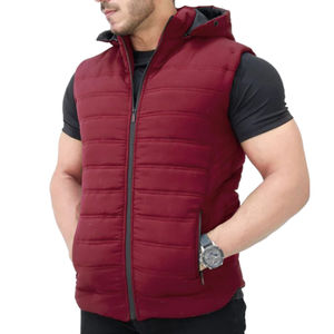 Gilet matelassé léger pour homme, séchage rapide, haute qualité, prix de gros, personnalisable, style streetwear décontracté, grandes tailles - Product Image 5