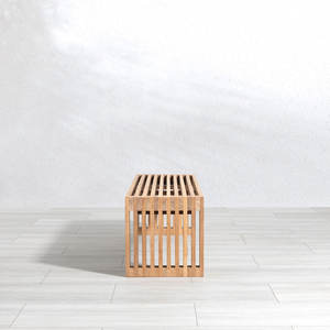 Banc en teck massif de haute qualité – Sièges circulaires d'extérieur pour usage public et commercial - Product Image 3