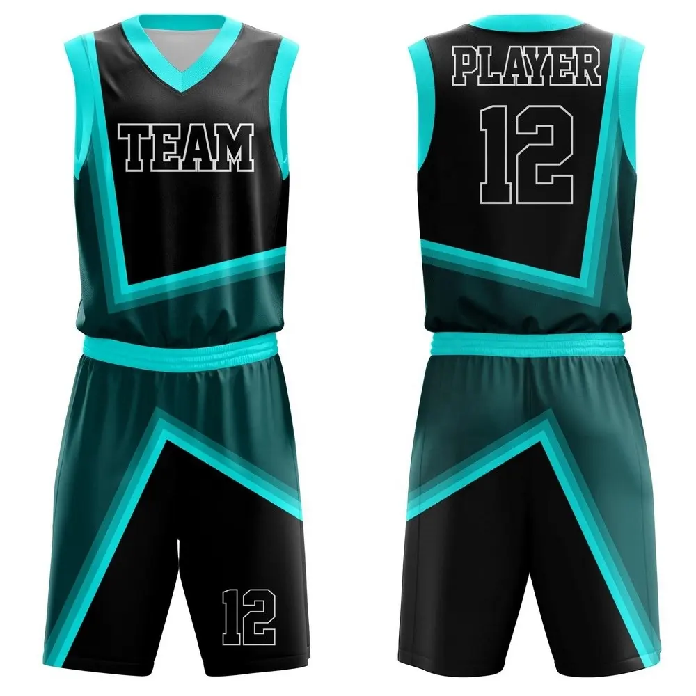 Uniformes de basket-ball en tissu de haute qualité, nouveaux designs et tailles personnalisés, beaux uniformes de basket-ball