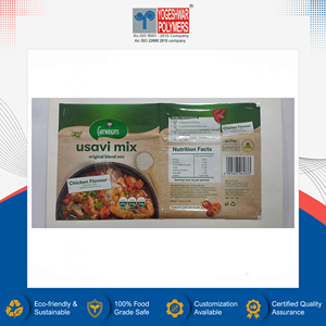 Sachets d'emballage alimentaire de qualité standard, couleur personnalisée, qualité alimentaire, scellage central, prix de gros auprès d'un fabricant indien - Product Image 3