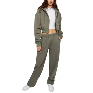 Survêtement d'hiver pour homme de qualité supérieure, respirant et uni, offrant une combinaison parfaite de confort et de style pour les entraînements ou les tenues décontractées - Product Image 1