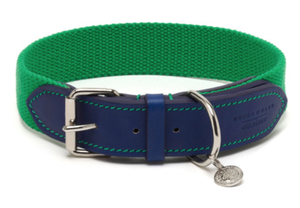 Conjunto de Collar y Correa para Perro de Algodón y Cáñamo, Collar de Nailon Suave, Ajustable y Transpirable de Lujo, para Perros Pequeños, Medianos y Grandes - Product Image 2