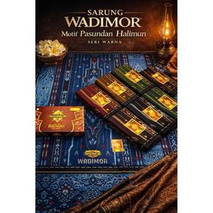 Sarong Wadimor Pasundan Halimun Type Elegant Cotton Lungi for Adult <b>Men</b> Handmade Loose Fit All Seasons - Product Image 5