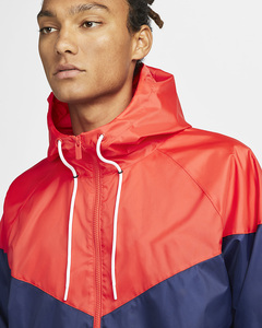 Chaqueta cortavientos de invierno personalizada para hombre, estilo urbano, 100% nailon, con cremallera frontal delantera, lisa, con ribetes elásticos. - Product Image 3