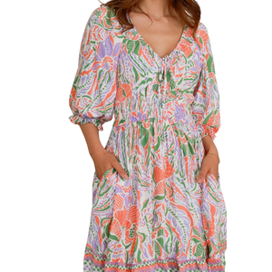 Vestido Mini Estampado para Mujer, Estilo Casual, para Primavera y Verano - Product Image 5