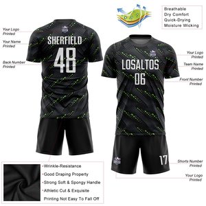 Ensemble d'uniformes de football / Kits de football d'équipe à séchage rapide, uniformes de sport et de football sublimés avec logo personnalisé - Product Image 2