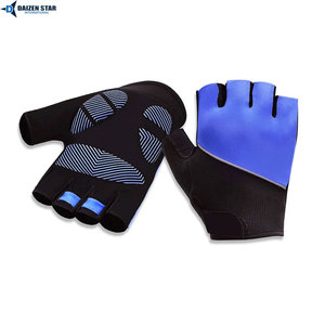 Guantes de Ciclismo de Verano con Logotipo Personalizado al por Mayor, Agarre de PU, Transpirables, Antideslizantes, Medios Dedos, para Bicicleta de Montaña - Product Image 5