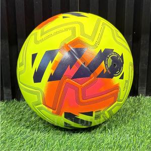 <b>Football</b> with Red <b>Black</b> Solid Durable Design Eco-Friendly Adult Size for Indoor Outdoor Use - Product Image 2