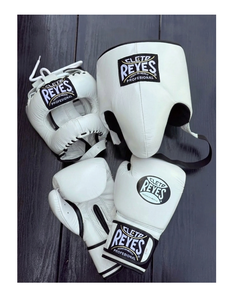 Guantes de Boxeo MMA de Cuero Premium de Alta Calidad Estilo Mexicano Personalizados con Cierre de Gancho y Bucle, Protector de Cabeza y Protector Inguinal - Product Image 1