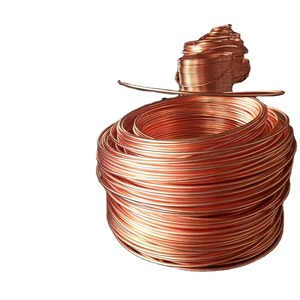Chatarra de alambre de cobre de calibre grueso, material de cobre brillante para refinería, excelente conductividad, carga a granel en contenedor, embalaje seguro - Product Image 2