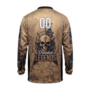 เสื้อทีมแบบสั่งทำพิเศษสำหรับการพิมพ์ลายแบบ Sublimation ระบายอากาศได้ดี บุตาข่าย แขนยาว ชุดยูนิฟอร์มทีม OEM ชุดกีฬา VANTEX SPORTS - Product Image 3