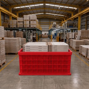 Conteneur de stockage pliable en plastique HDPE vierge Narai, capacité de 420 L et capacité de charge de 150 kg, adapté à l'industrie et aux usines - Product Image 3