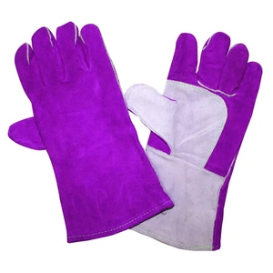Gants de soudure en cuir de vachette pleine fleur, résistants à la chaleur et aux étincelles, pour la protection personnelle et les opérations de lutte contre les incendies - Product Image 5