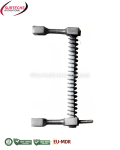 Spéculum buccal manuel en acier inoxydable Surtechs pour vétérinaires, 10 cm, réglable, instrument dentaire pour petits animaux - Product Image 4