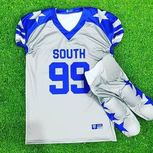 Maillot de football américain personnalisé, uniforme d'équipe de football américain, maillot d'entraînement de football personnalisé, maillot de match de football pour hommes - Product Image 3