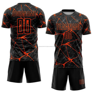 Ropa de fútbol personalizada para hombre, Conjunto de camiseta y pantalones cortos de manga corta y larga para entrenamiento o partido, muy buen uniforme para adultos - Product Image 2