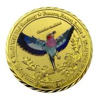 Moneda de desafío de Boy Scouts con foto personalizada offset impreso