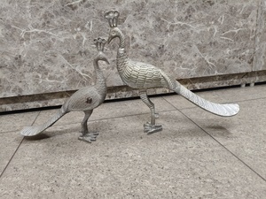 Esculturas de Animales de Safari Art Deco en Aluminio Fundido - Decoración para el Hogar de Varias Piezas - Product Image 3
