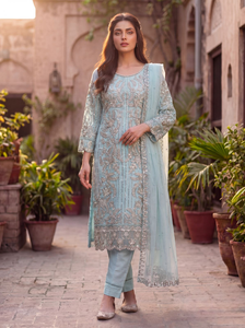 Ensemble de costume de mariage pour femmes, au design élégant, idéal pour les fêtes et les événements traditionnels. Achetez directement auprès du fournisseur. - Product Image 5