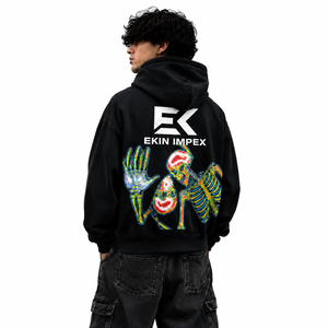 Sudadera con Capucha Oversize con Estampado Gráfico, Unisex, de Tejido Grueso - Product Image 4