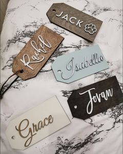 Décoration artistique personnalisée en bois découpé au laser pour anniversaire, mariage, ou chambre de bébé - Design rustique minimaliste sur mesure - Product Image 4