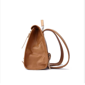 vintage style travel <b>backpack</b> laptop <b>backpack</b> men women durable stitching strong zipper spacious compartments large capacity - Product Image 4