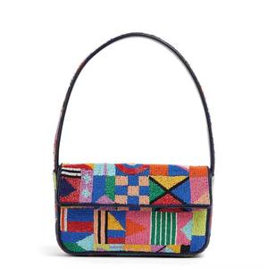 Bolso de Mujer Hecho a Mano con Cuentas de Resina TCE |   Cartera Artesanal Tradicional para Mujer |   Accesorio de Moda Étnico Hecho a Mano - Product Image 2
