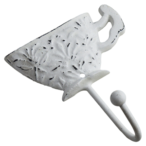 <b>Top</b> 6 <b>White</b> Antique Key Hooks and Hanger Wall Decor for Hanging Clothes Coat <b>Hat</b> and Key Design Hook - Product Image 3