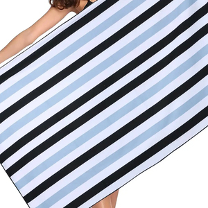 Toallas de Mano de Alta Calidad, Transpirables, Personalizadas OEM, 100% Algodón, Secado Rápido, Ecológicas, con Bordado Jacquard, para Uso en la Playa - Product Image 3
