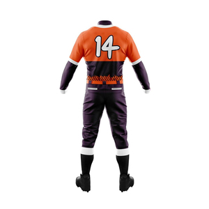 Uniforme de Béisbol Personalizado de Tela Suave de Poliéster, Ropa Deportiva Cómoda y Transpirable, Uniforme de Béisbol para Hombre - Product Image 6