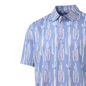 Camisa de Golf para Hombre, Estilo Slim, Tela de Lona Sólida, Secado Rápido, Ropa Deportiva Ligera para Golf - Product Image 5