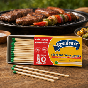 <b>Barbeque</b> Matches for Easy Outdoor Grilling Long-Lasting BBQ <b>Fire</b> <b>Starter</b> Sticks for Camping Picnic & Home Cooking - Product Image 2