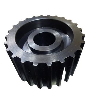 Poulie de distribution OEM 75AT10 à 75 dents la plus vendue, avec alésage et rainure pour clavette et moyeu, largeur de courroie personnalisée, séries populaires AT5/AT10/AT20 - Product Image 4