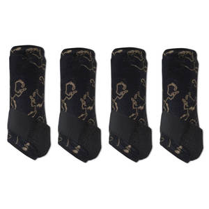 Botas de Medicina Deportiva Euro Cavall Industries, Botas de Neopreno Ajustables para Tendones, para Montar a Caballo, Herraduras de Alta Calidad - Product Image 1