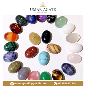 Cabujones de Anillo Surtidos, Cabujones Ovalados de Piedra Natural, Gemas Pulidas para Joyería, Manualidades y Decoración - Product Image 6