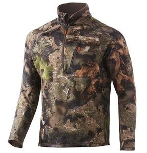 Camiseta de Caza IOTA SPORTS de Primera Calidad para Hombre, Camuflaje, Media Cremallera, Personalizada con Sublimación, para Actividades al Aire Libre - Product Image 1