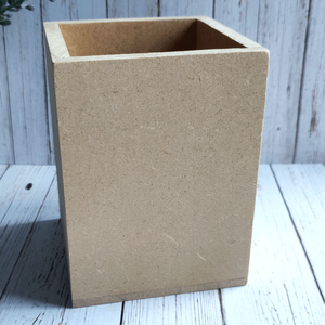 MDF Pen Holder Gift <b>Box</b> Pen Holder Simple Design Wood Pen Holder <b>Wardrobe</b> Office Storage Stationery Pen Holder - Product Image 2