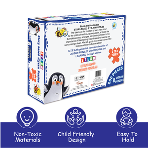 Rompecabezas Biplob 8 en 1, 200 Piezas, Enseña la Importancia de la Higiene a Través del Aprendizaje Divertido - Product Image 4