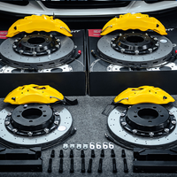 Kit de disques de frein en céramique carbone de performance supérieure WanTian Factory 380/400/410MM pour Porsche